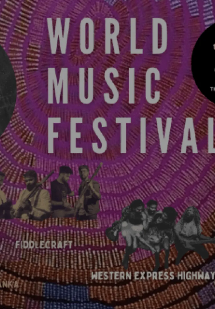 Poster for World Music Event